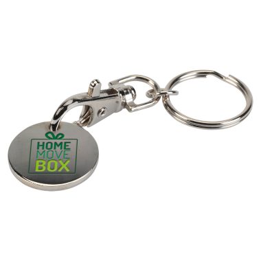 Trolley Coin Keyring