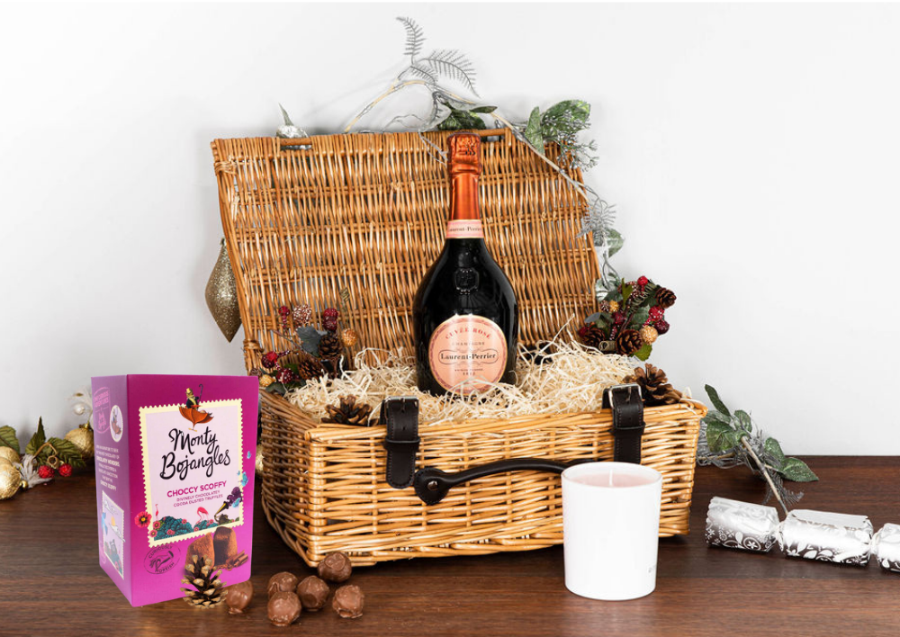 Laurent-Perrier Rosé Christmas Hamper